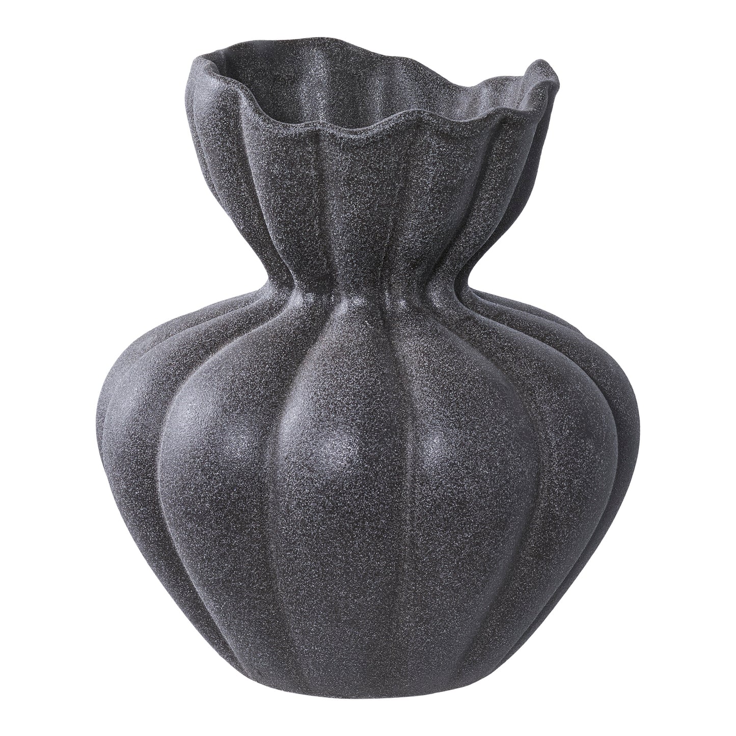 Vase, Black, Ceramic