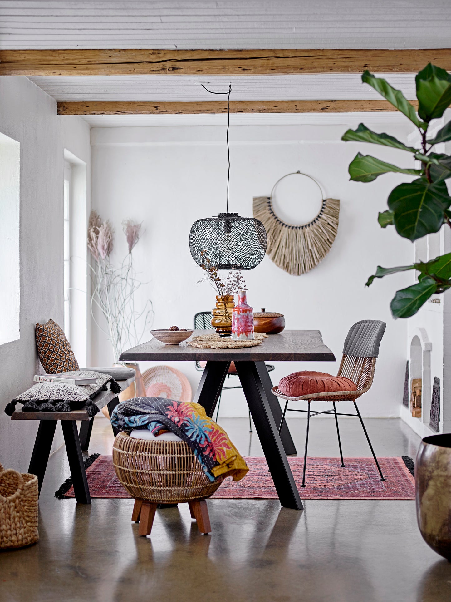 Elma Benk, Brun, FSC® 100 %, Eik