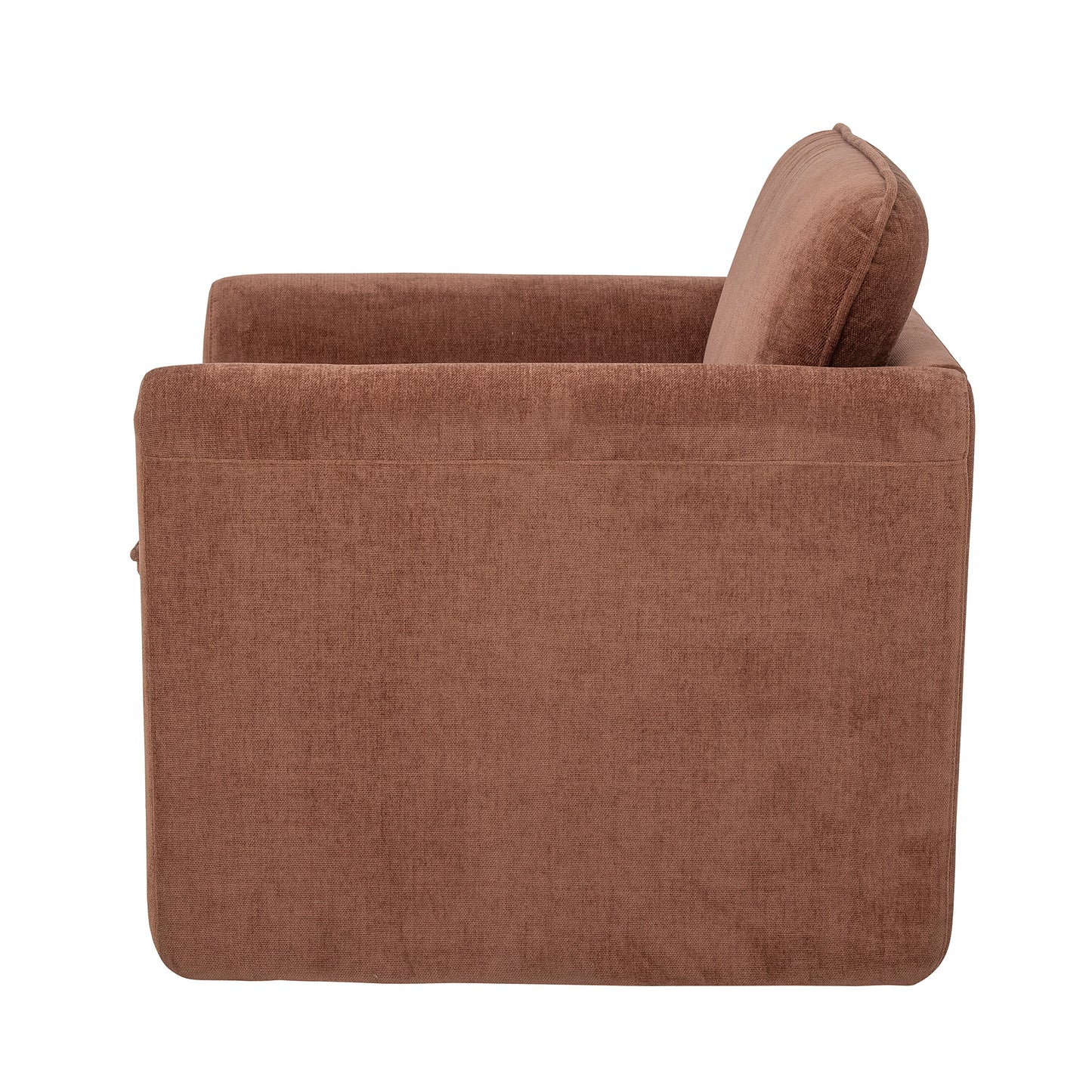 Luna Lounge Stol, Brun, Polyester