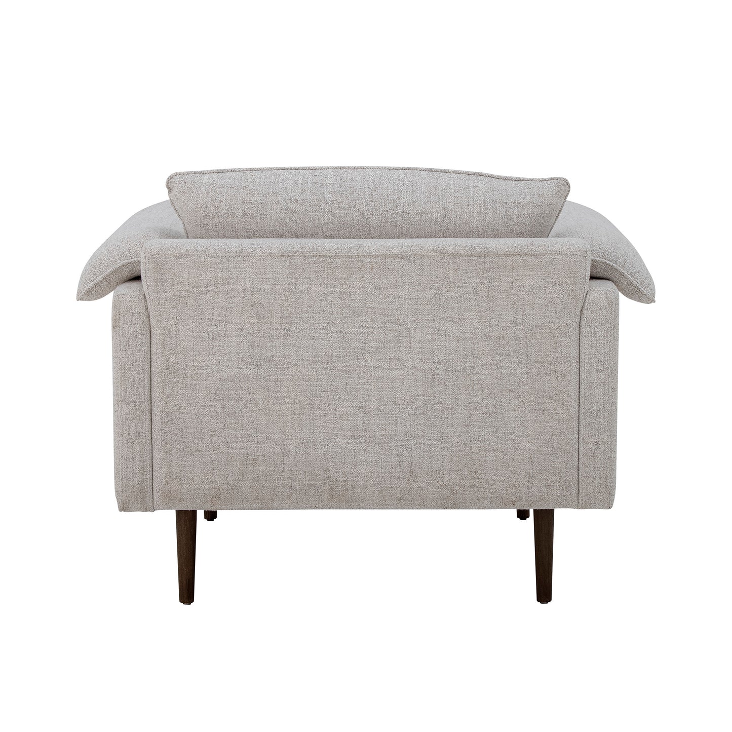 Cheshire Lounge Stol i Naturhvit Tekstil