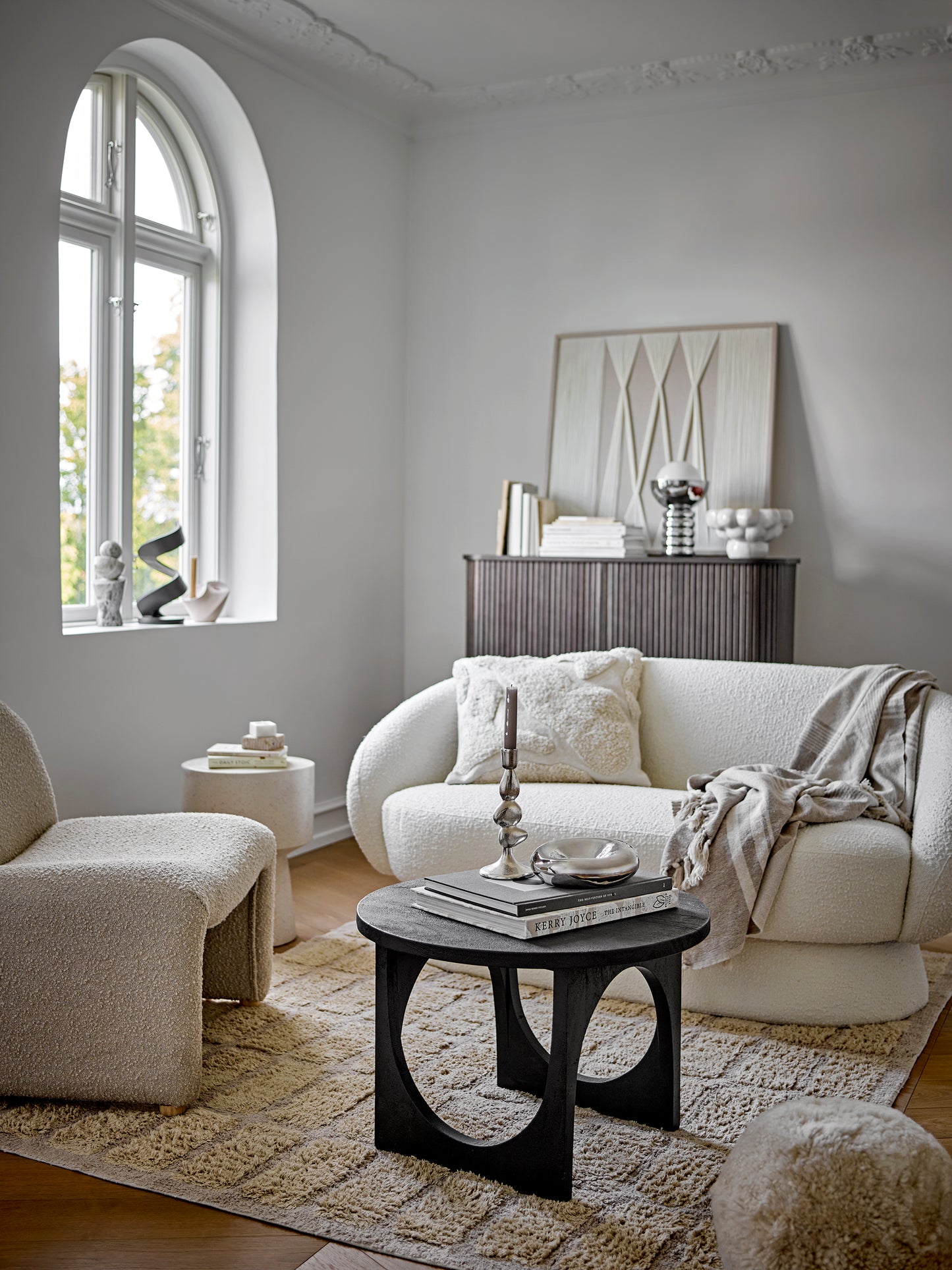 Nomi Sofa, Hvit, Polyester
