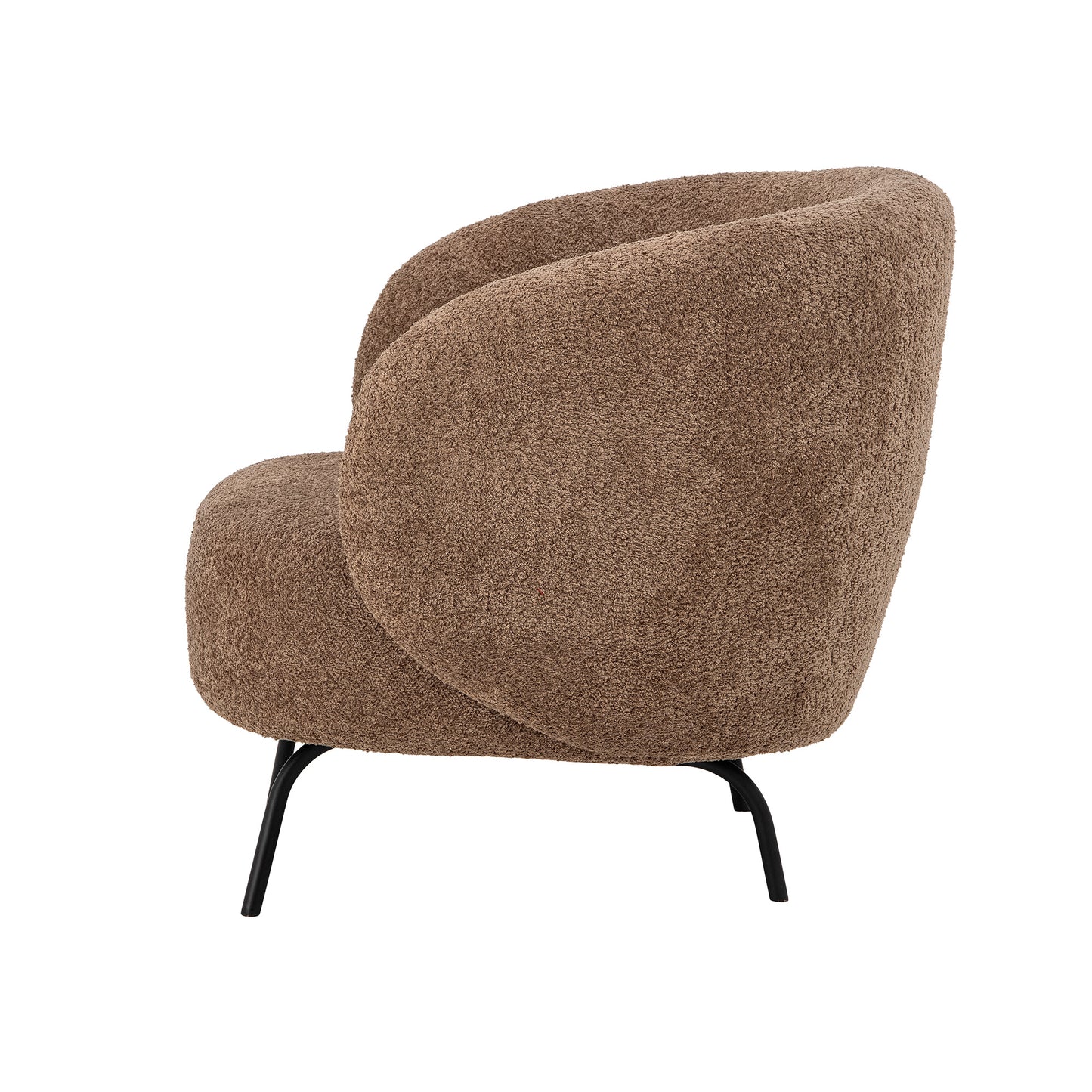 Aurora lenestol, brun, polyester