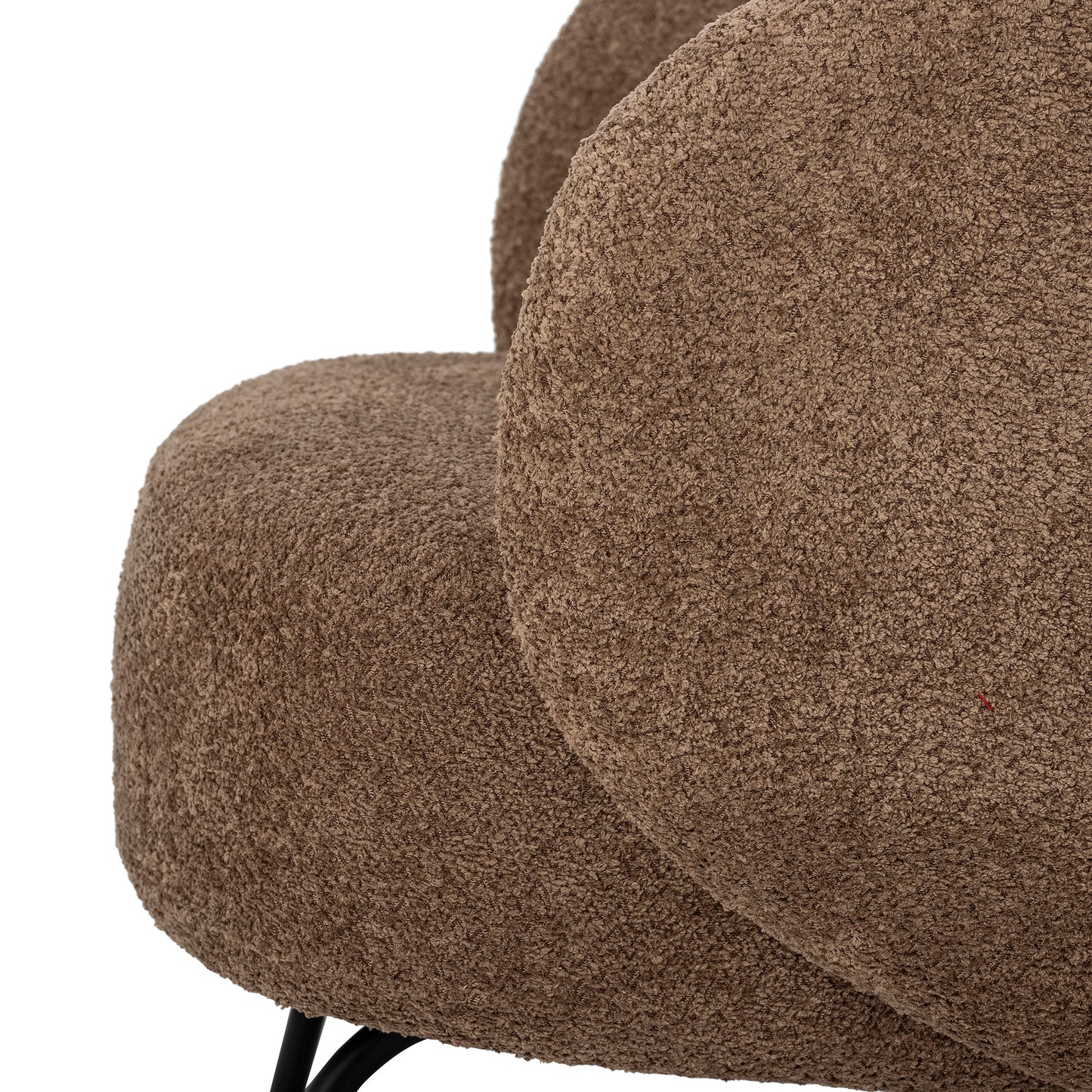 Aurora lenestol, brun, polyester