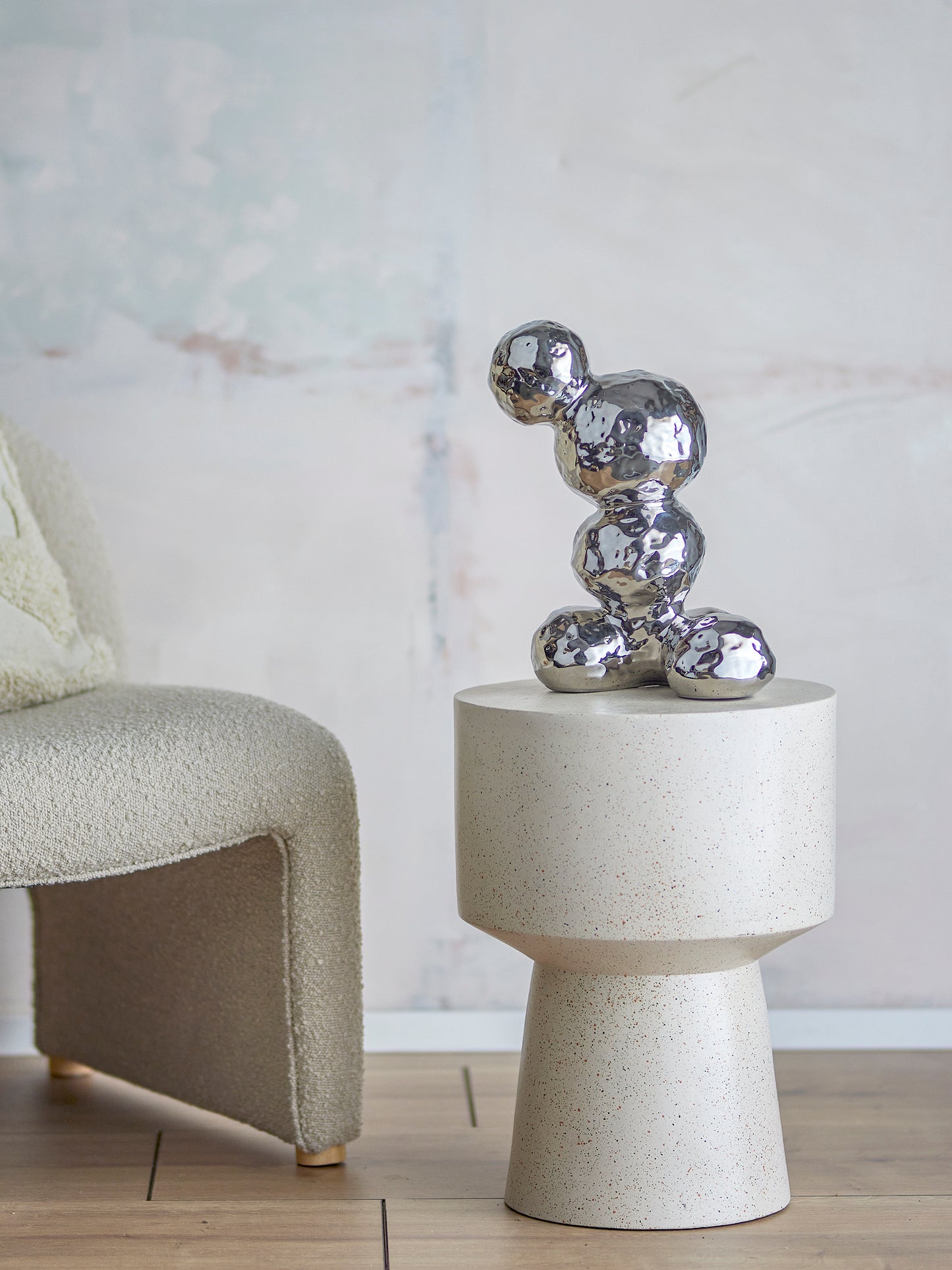 Bobby Deco, Silver, Stoneware