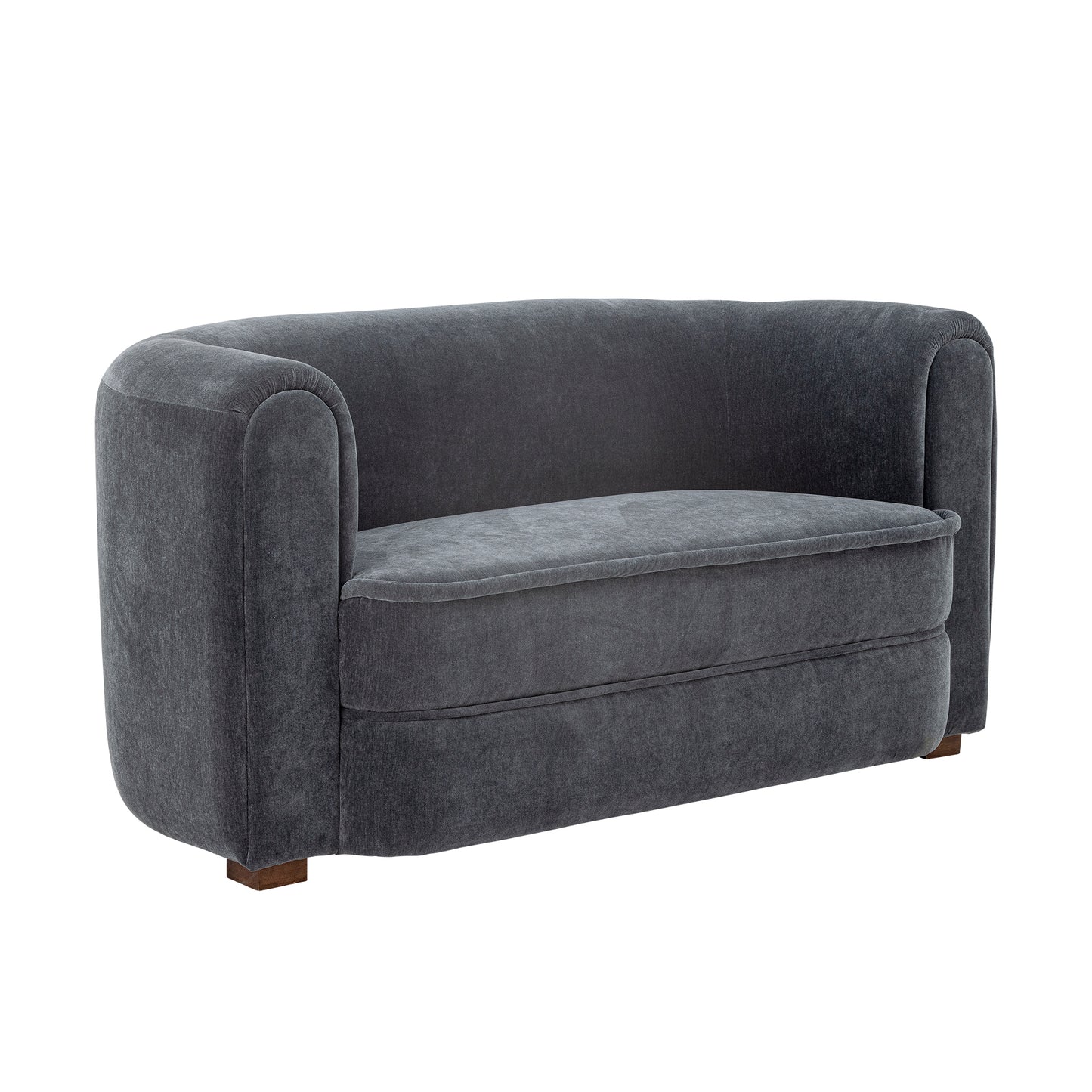 Frida Sofa, Blå, Resirkulert Polyester