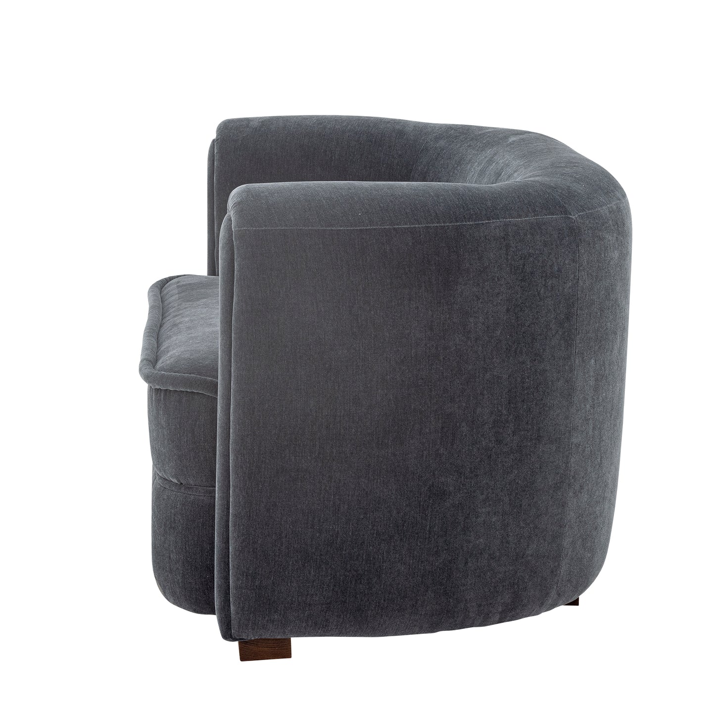 Frida Sofa, Blå, Resirkulert Polyester
