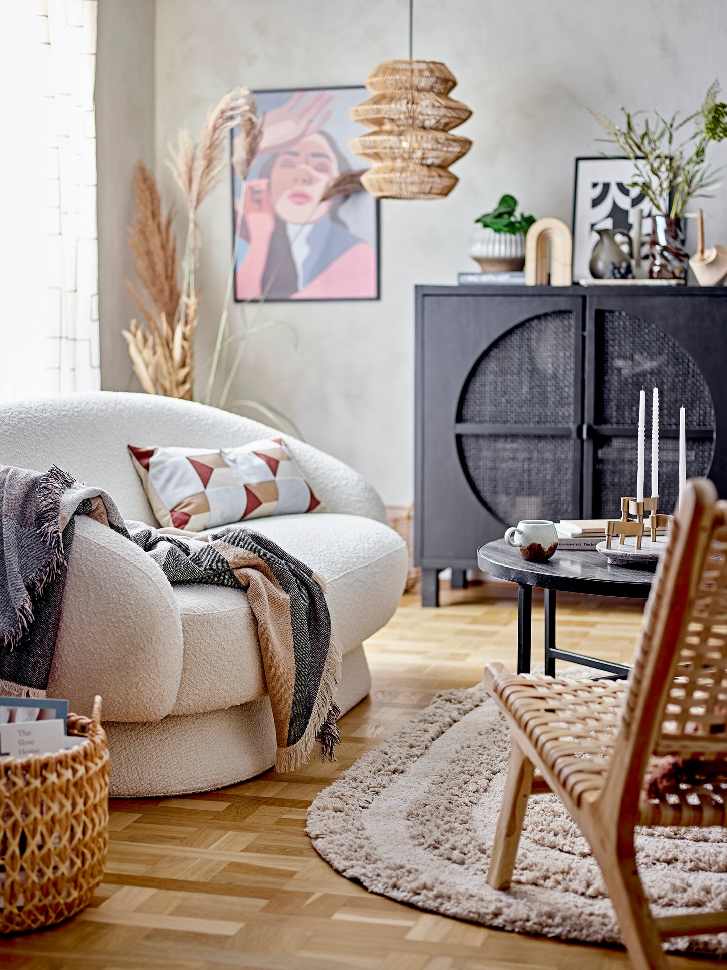 Nomi Sofa, Hvit, Polyester