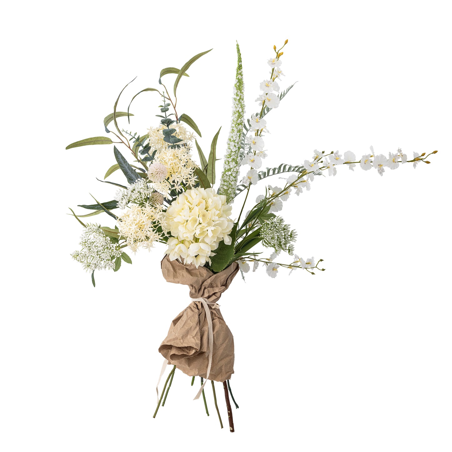 Symphonie Bouquet, White, Artificial Flowers