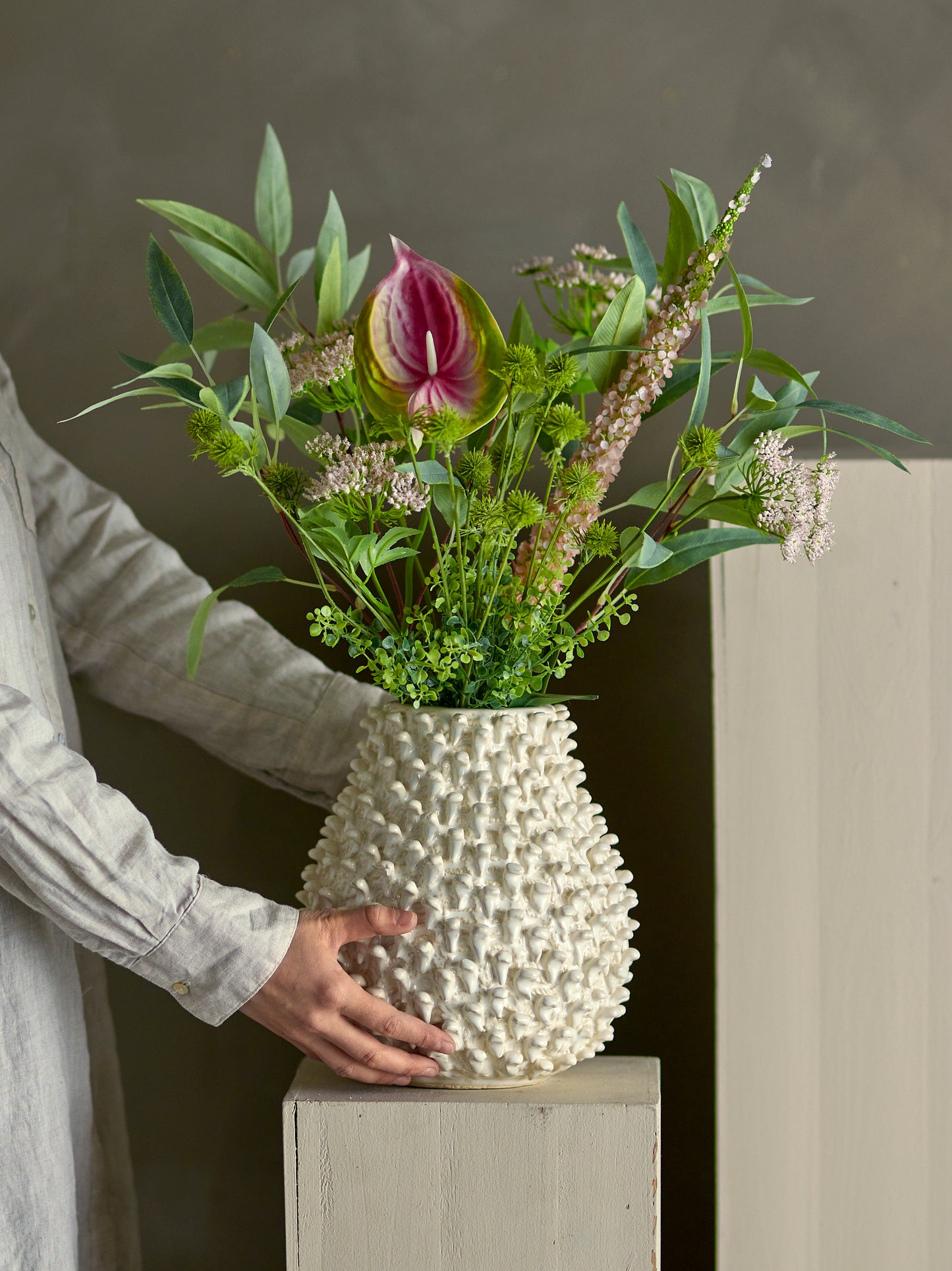 Blush Bouquet, Rose, Artificial Flowers