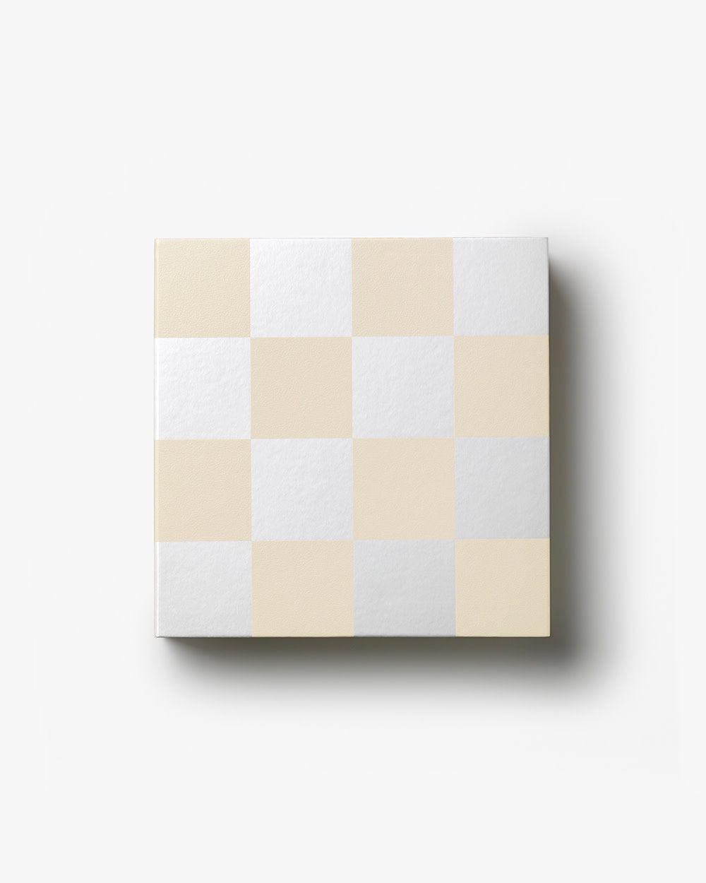 Sjakkspill "Speilbrett", Beige / Sølv