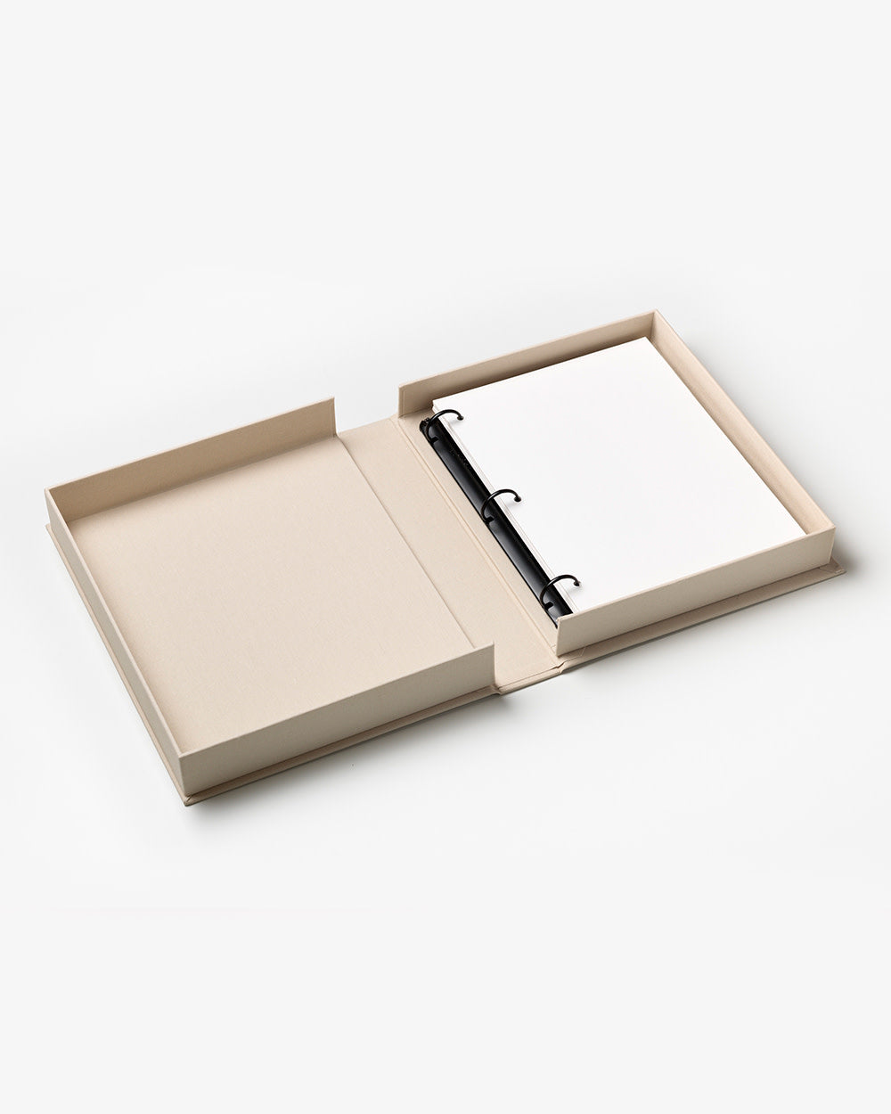 Foto Album for Kaffebord, 'Tid Sammen', Beige & Hvit